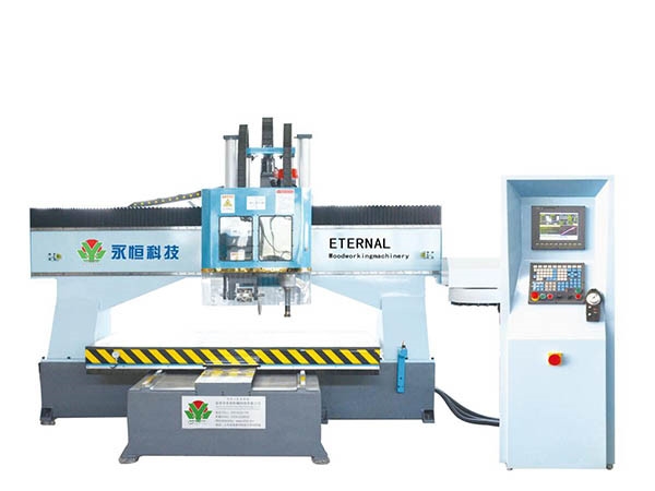 重型立臥銑實木加工中心